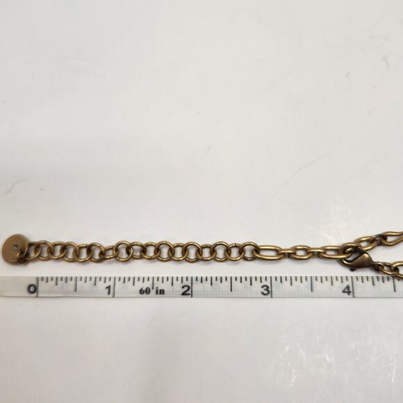 Stella and Dot Plume Gold Tone Black Blue Layered Statement Necklace Multi Wear - Picture 8 of 8